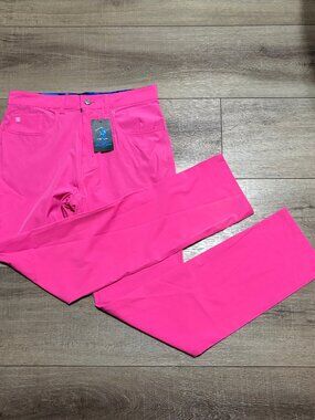 NWT SCALES All Tides Golf Pants Size 30x32 Pink